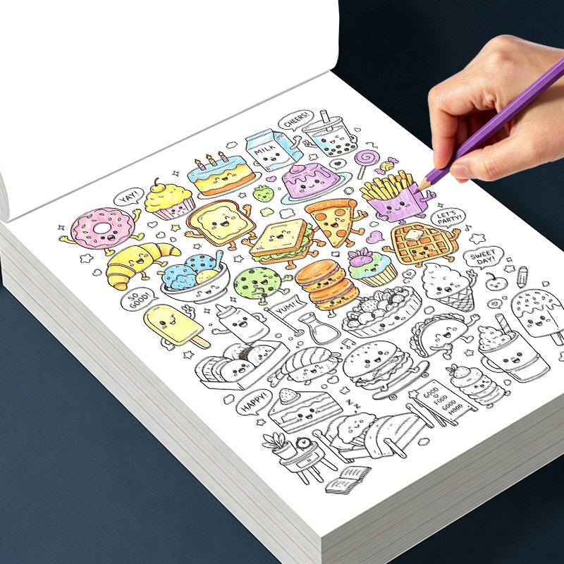 Adult Coloring Book Stress Relief - 16 pagina's: kleurboek voor volwassenen met