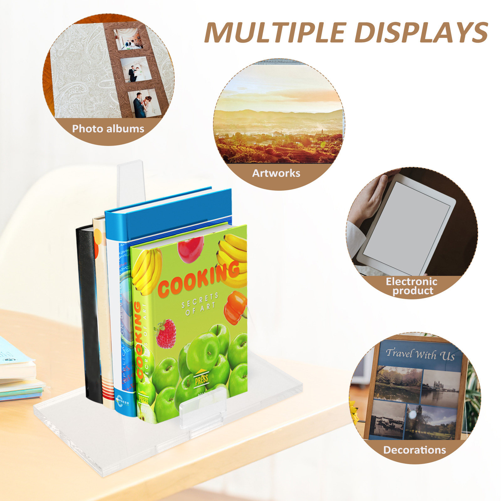 Veelzijdige acrylplaatstandaar - Clear Acrylic Book Stand Holder recensie en prijs