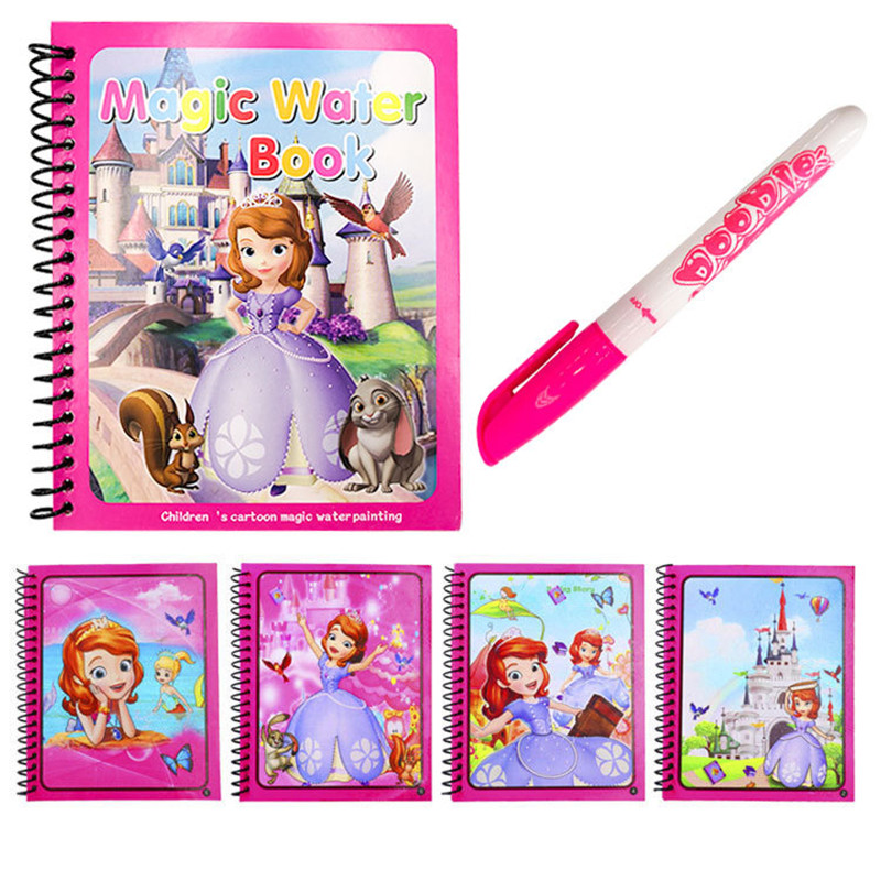 Disney Minnie Mickey waterverf - Reusable Water Magic Coloring Book recensie en prijs