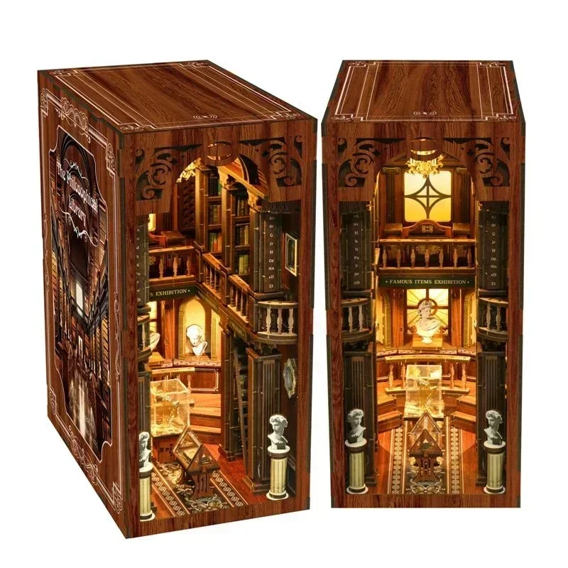 De filosofische Library Casa N - Diy Wooden Book Nook Kit Shelf Insert recensie en prijs