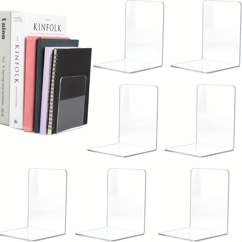 8 stuks transparante boekenste - Clear Acrylic Book Stand Holder recensie en prijs