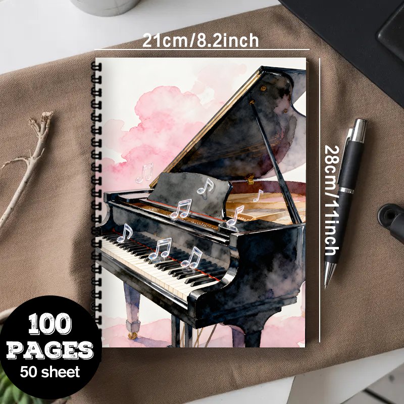 A4-formaat, muzieknotitieboekj - Blank Sheet Music Notebook recensie en prijs
